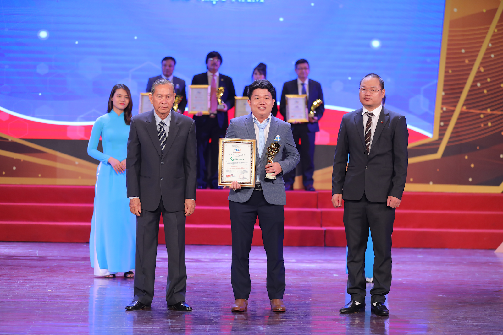 Công ty TNHH TMDV EG Việt Nam nhận danh hiệu “Top 50 thương hiệu tiêu biểu châu Á – Thái Bình Dương 2020”.