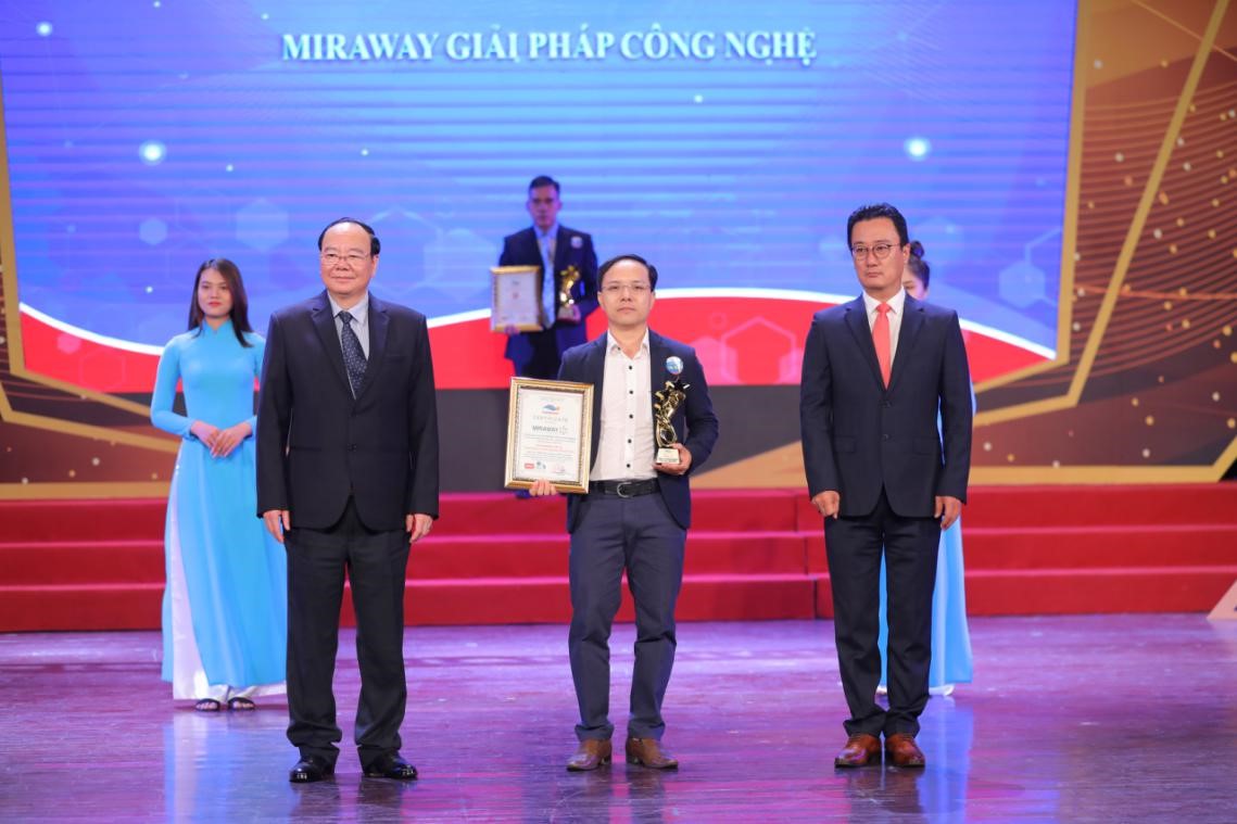 Công ty Cổ phần MIRAWAY Giải pháp Công nghệ nhận danh hiệu “Thương hiệu Tiêu biểu châu Á - Thái Bình Dương 2020”.